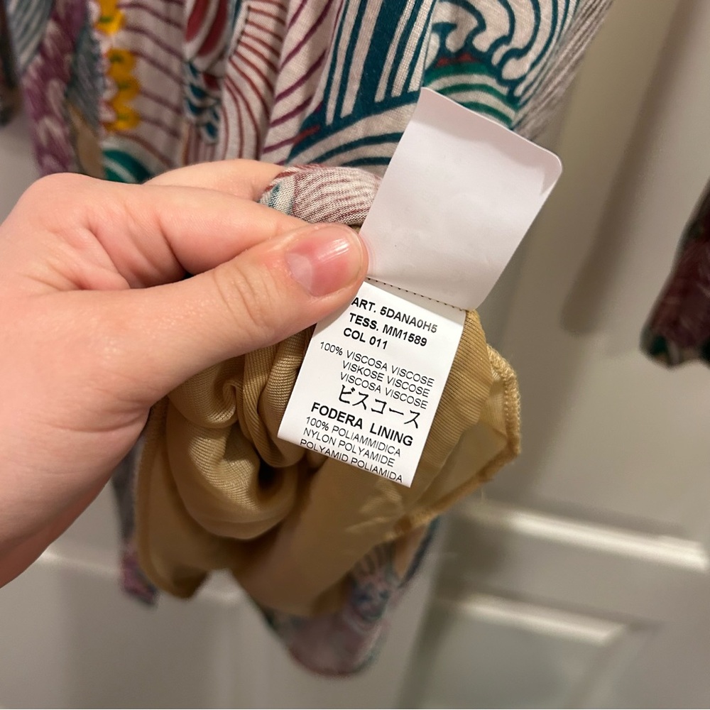 M Missoni Dana Paisley Long Sleeve Dress - Picture 7 of 10